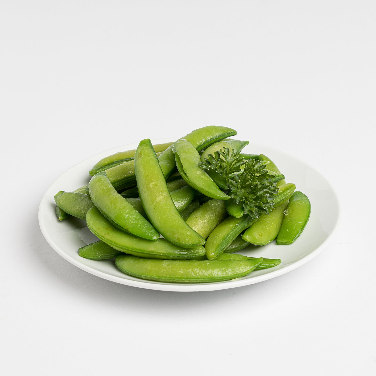 BELOW ZERO Sugar snap peas