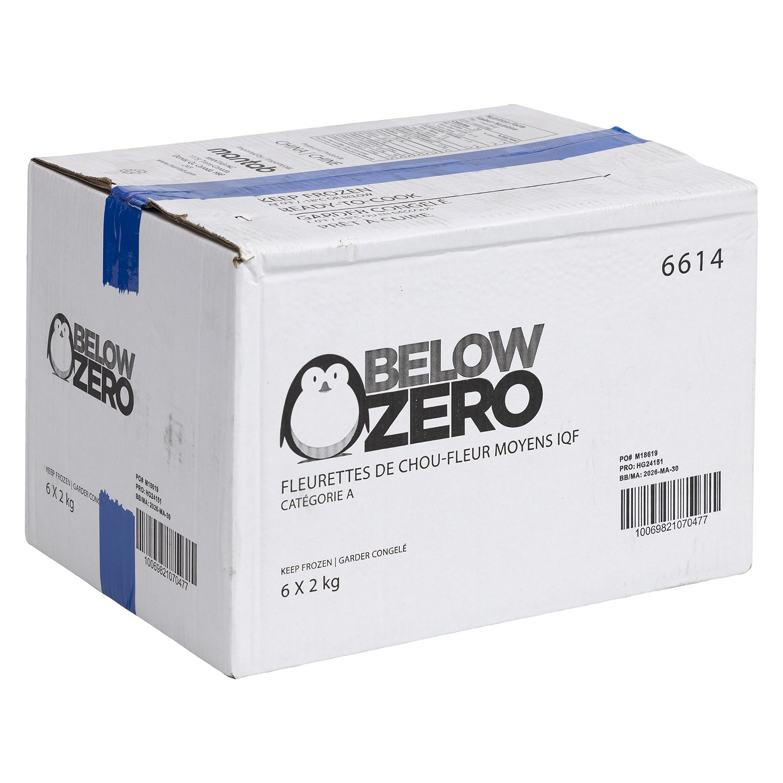 BELOW ZERO Cauliflower Medium